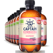 The Gutsy Captain Kombucha Raspberry 400ml