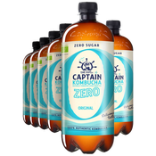 The Gutsy Captain Kombucha Zero Original 1l