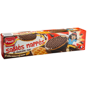 Poult Sablés Nappés Chocolat Noir 200g