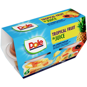 Dole Fruit in Juice Tropisch Fruit 4x113 g