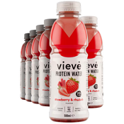 Vieve Strawberry Rhubarb Protein Water 500ml