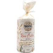 Biona Rice Cakes No Salt rijstwafels 100g
