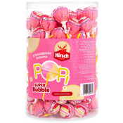 Hirsch Super Bubble Lolly Strawberry Banana 1.7kg