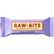 RawBite Fruit & Noten Vanilla Berries reep 50g