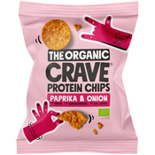 The Organic Crave Protein Chips Paprika & Onion 30g