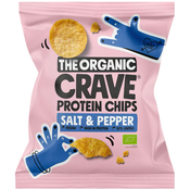 The Organic Crave Protein Chips Salt & Pepper 30g