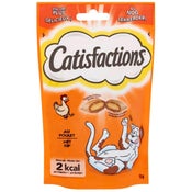 Catisfactions Kip kattensnoepjes 60g