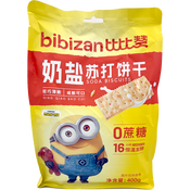 Bibizan Minions Roomzout Sodakoekjes 400g