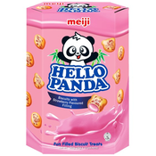Meiji Hello Panda Aardbei Koekjes 260g