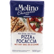 Il Molino Bloem voor pizza- en focaccia mix met gist 500g
