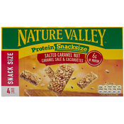 Nature Valley Protein Snacksize Salted Caramel Nut Repen 4x25g