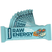 Bombus Raw Energy Zoute Karamel & Pinda's Reep 50g