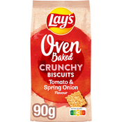 Lay's Oven Baked Crunchy Biscuits tomaat & ui 90g