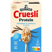 Quaker Cruesli Protein Zero Sugar Coconut & Vanilla 400g