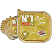 Spar Cat Food Meaty Paté Pastete 100g