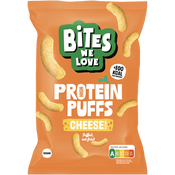 BitesWeLove Protein Puffs Vegan Cheese 75g