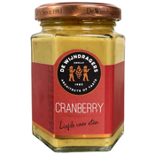 De Wijndragers Mosterd Cranberry 195g