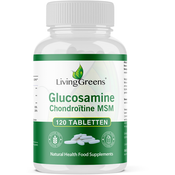 Livinggreens Glucosamine Chondroitine MSM 120 Tabletten