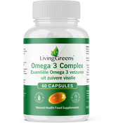 Livinggreens Omega 3 Visolie Complex 60 Capsules