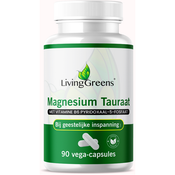 Livinggreens Magnesium Tauraat + Vitamine B6 90 vega-capsules