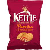 Kettle Paprika & Roasted Onion chips 130g