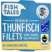 Fish Tales Tonijn in Zonnebloemolie 160g