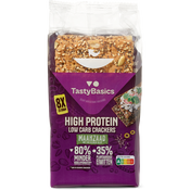Tasty Basics Maanzaad en Olijf Crackers 200g