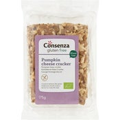 Consenza Pompoen-Kaas Crackers 175g