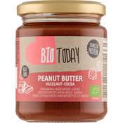 BioToday Pindakaas Hazelnoot-Cacao 250g