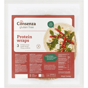 Consenza Glutenvrije Proteïne Wraps 180g