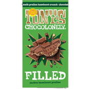 Tony's Chocolonely Filled Melk Hazelnoot Praline 127g