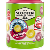 Van Slooten Cherry & Lemon Sour Drops 200g