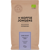 De Koffiejongens Dark Roast bio koffiebonen 250g