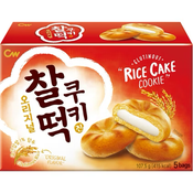 Chungwoo Rice Cake Cookies Original 107.5g