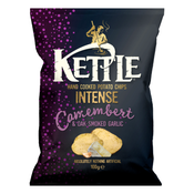 Kettle Intense Camembert Garlic chips 100g