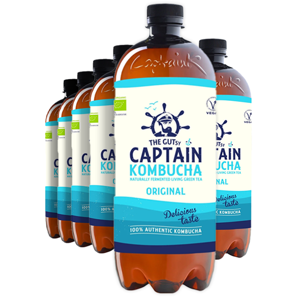 6st The Gutsy Captain Kombucha Original 1l