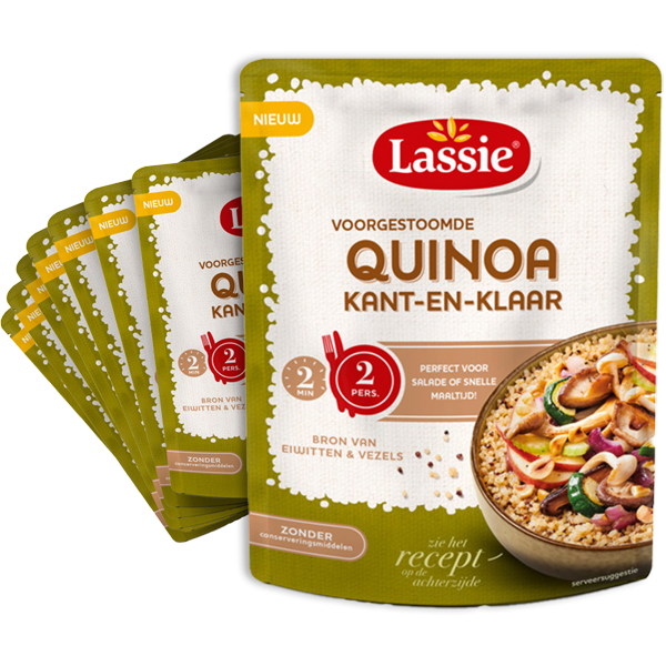 6st Lassie Voorgestoomde Quinoa 250g