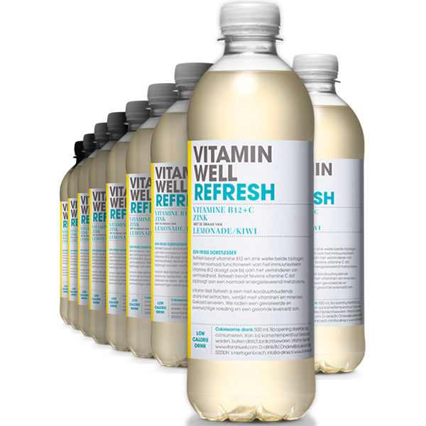 12st Vitamin Well Refresh Lemonade Kiwi drink 500ml