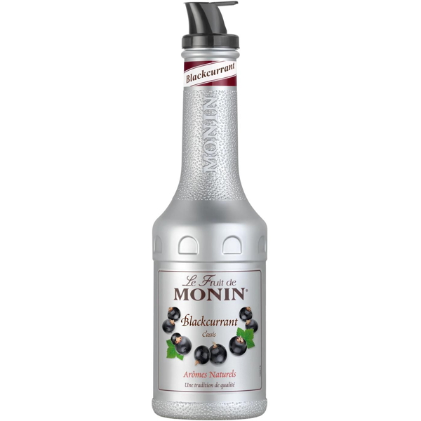 Monin Fruitpuree Blackcurrant 1l