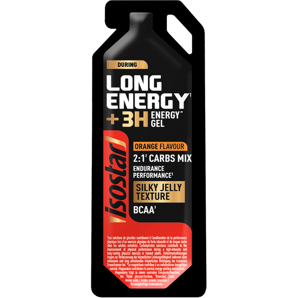 Isostar Long Energy +3H Booster Gel Sinaasappelsmaak 40g