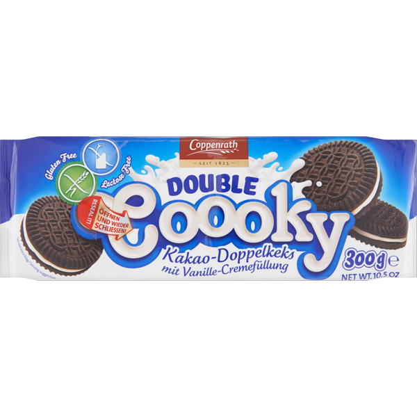 Coppenrath Double Cooky choco vanille koekjes 300g