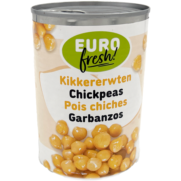 Euro Fresh! Kikkererwten 400g