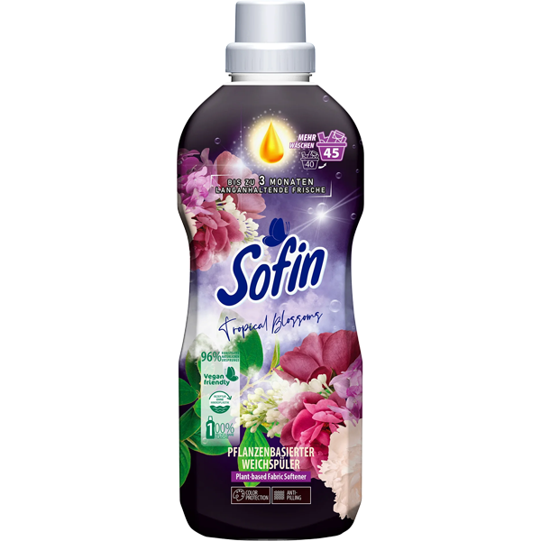Sofin Tropical Blossoms wasverzachter 810ml
