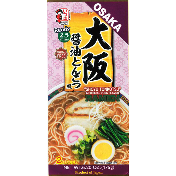 Itsuki Osaka Shoyu Tonkotsu Ramen 176g