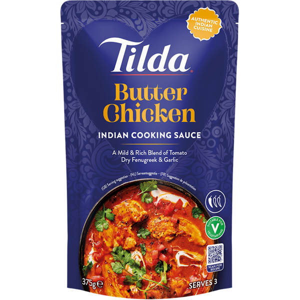 Tilda Butter Chicken Indiase kooksaus 375g