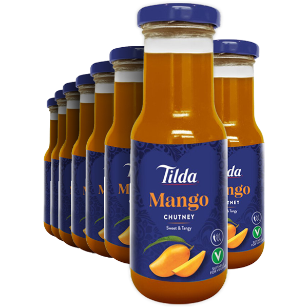 8st Tilda Mango Chutney 250g