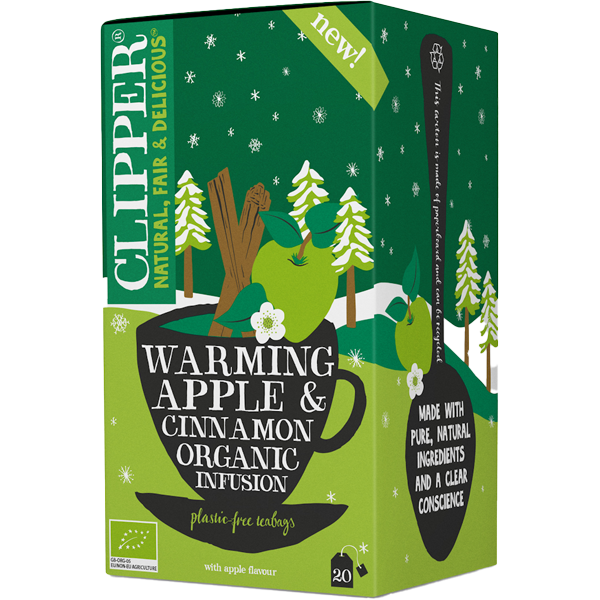 Clipper Warming Apple & Cinnamon Organic Infusion Thee 20st