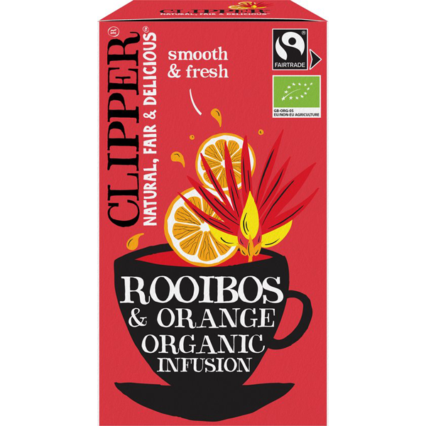 Clipper Rooibos & Orange Organic Infusion 36g