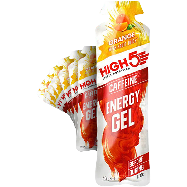 20st High5 Energy Gel Caffeine Orange 40g