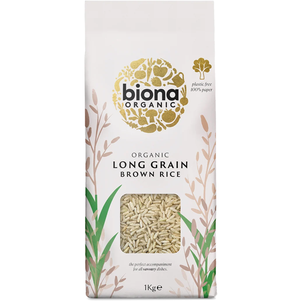 Biona Biologische Langkorrelige Bruine Rijst 1kg